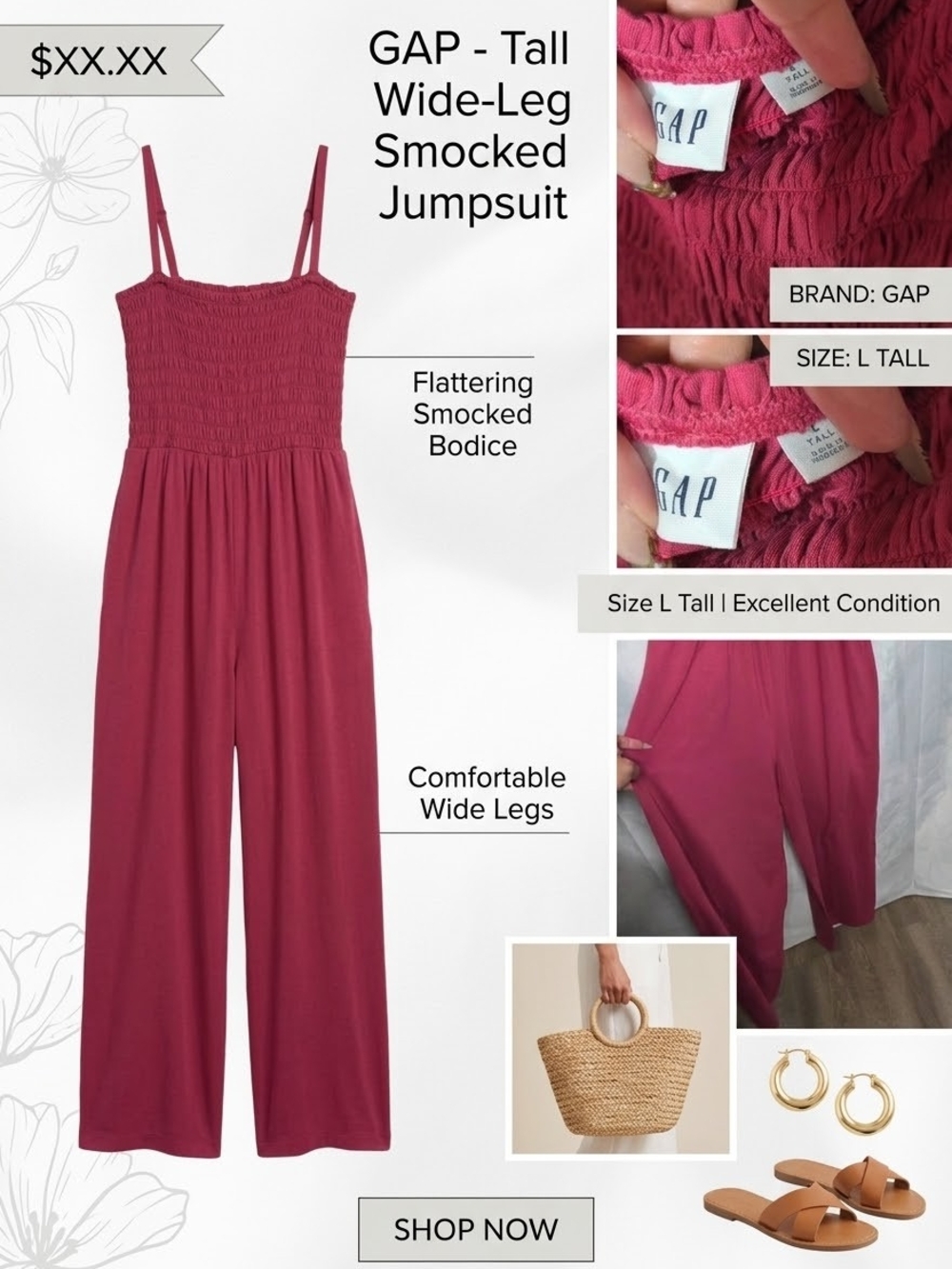 Gap Cami Jumpsuit